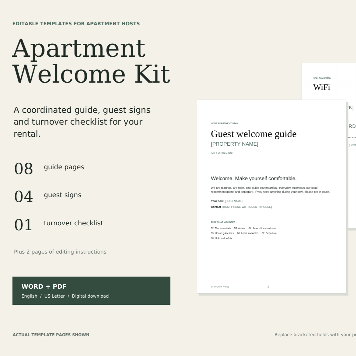 Apartment Welcome Kit cover